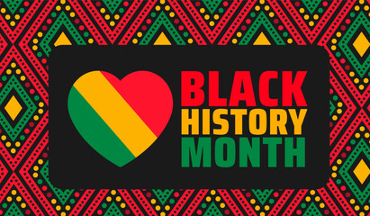black history month background. black history month 2025 background. African American History or Black History Month. Celebrated annually in February in the USA and Canada. 
