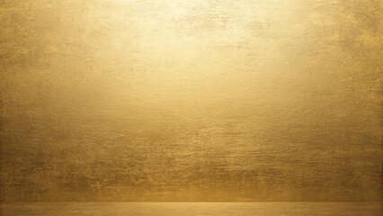 grainy gold metal abstract background banner. matte brass texture with noise.