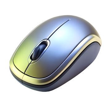 recommend clip art: Computer mouse with a light isolated on transparent background