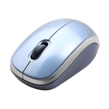 recommend clip art: Computer mouse with a light isolated on transparent background