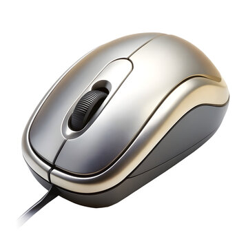 recommend clip art: Computer mouse with a light isolated on transparent background