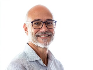 Obraz premium Clinical Psychologist - Clinical psychologist conducting therapy sessions or assessments, in a clinical or office setting, on a White Background.