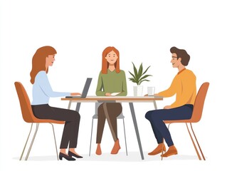 Nutritionist - Nutritionist advising clients on meal plans or dietary choices, in a professional setting, on a White Background.