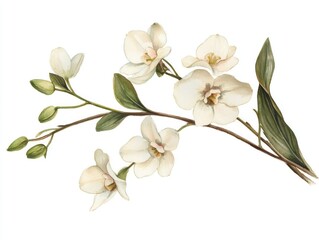 Obraz premium Orchid Stem