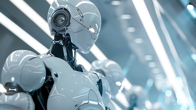 High tech robotic devices carrying out operations devoid of human involvement