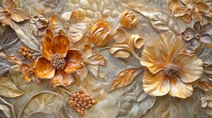 30.A detailed composition of springtime flora outside Oleiros, highlighting the intricate patterns of petals and stems against a sunlit rural backdrop.