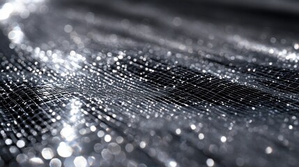 Technician in protective gear inspecting solar panels on a large solar farm with mountains in the background