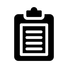 tasks glyph icon