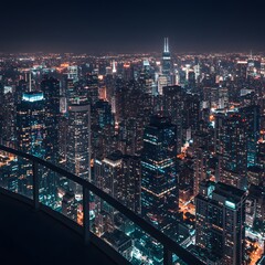 Skyscraper and high-rise building model