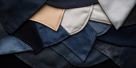 Sustainable fashion: upcycled denim jacket with minimalist design