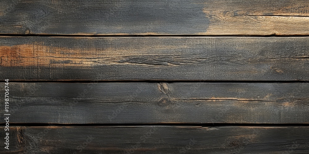 Aufkleber rustic wood texture background featuring an old, dark wooden wall surface. this rustic wood texture 