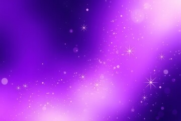 Fototapeta premium A vibrant purple cosmic background with stars and light effects, ideal for digital designs.