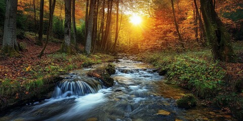 Obraz premium Landscape and nature photography captures the beauty of the great outdoors, showcasing stunning scenery and vibrant natural elements. This landscape and nature photography invites viewers to explore