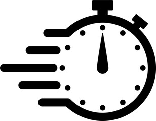 stopwatch icon vector. time, hour, minute, second, symbol