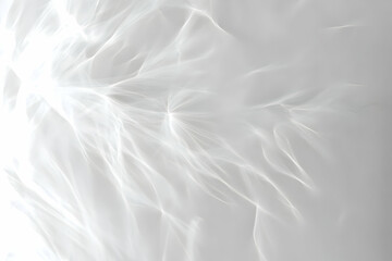 Obraz premium Abstract White Background Creates a Soft, Flowing Texture with Subtle Light Reflections Gracefully.