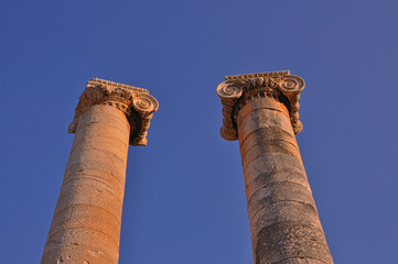 Temple of Artemis at Sardes Lydia Ancient City in Salihli, Manisa, Turkey