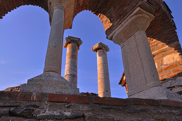 Temple of Artemis at Sardes Lydia Ancient City in Salihli, Manisa, Turkey