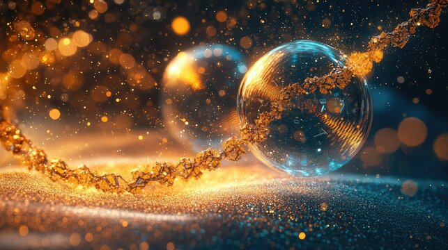 As the sands of time flow, code transforms into the chain of life, witnessing AI's metamorphosis from tool to living entity