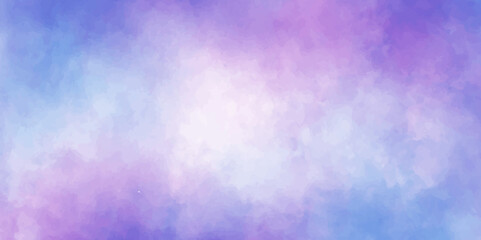 Blue sky watercolor background. watercolor isolated, turquoise. Hand drawn vector texture. Soft clouds in the sky. cloudy sky background. Brush stroked painting. clouds, colorful, white, digital, art.