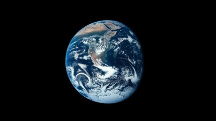 Obraz premium Earth from Space: A Global Perspective