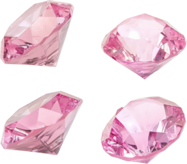 pink crystal diamond gem 