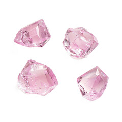 Fototapeta premium pink crystal diamond gem 