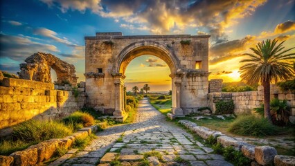 Syracuse Neapolis Archaeological Park Entrance Gate - Sicily, Italy
