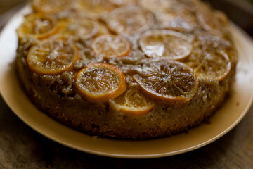 Clementine Upside Down Cake for the Holidays in San Diego