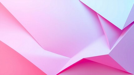 Fototapeta premium pink papercut abstract background