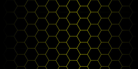White hexagons geometric background, minimal. Honeycomb pattern with hexagon mesh. Texture bee comb grid. Flat vector illustration. Abstract Digital Blue Hexagons Business or Science Background. Tech.