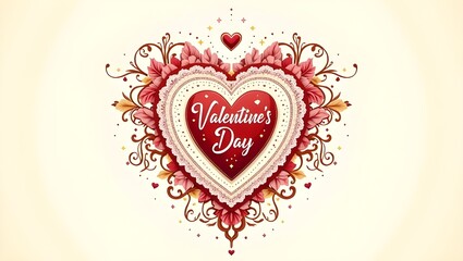 Valentine card with AI generation