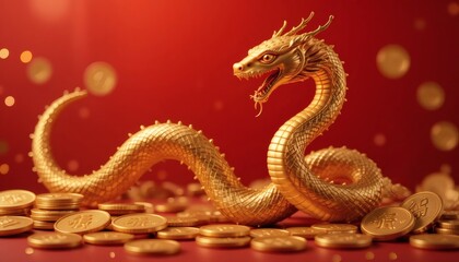 Fototapeta premium chinese lunar new year background