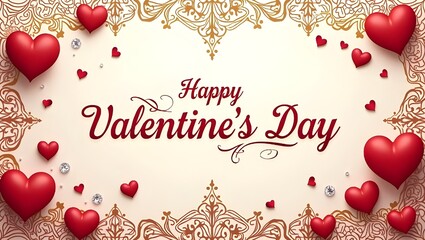  Valentine card with AI generation