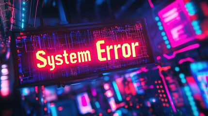 System Error: Digital Glitch
