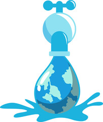 World Water Day Illustration
