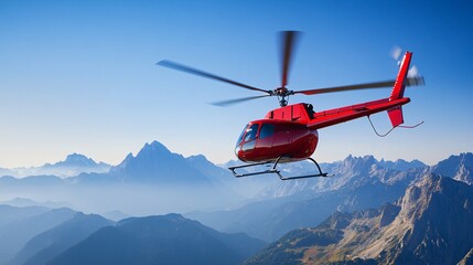 helicopter in the sky