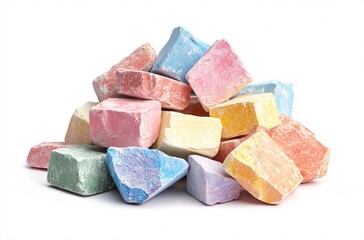colored sugar cubes