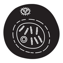 Interphase glyph icon