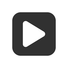 play media icon design vector template