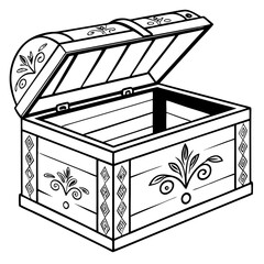 Wooden Blanket Chest