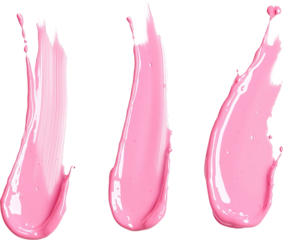 pink cream smudge smear 