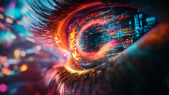 Incident response and threat hunting in cybersecurity visualizing digital threats technology eye-catching environment