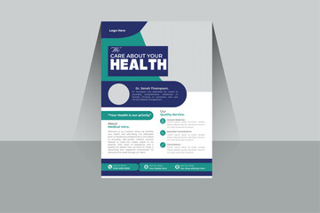 medical flyer design. 