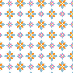 seamless pattern with flowers