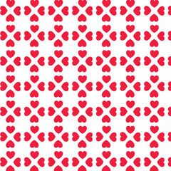 seamless pattern with hearts