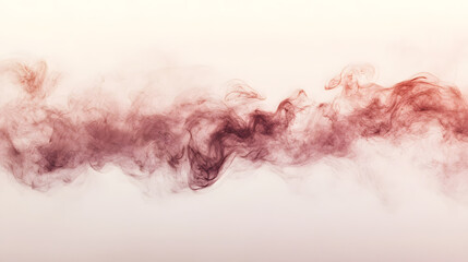Fototapeta premium Burgundy smoke