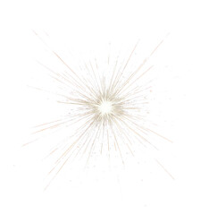 Fototapeta premium PNG Clean starburst flare background effect light.
