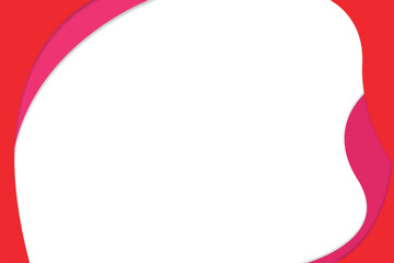 Fluid shape frame design resource, Basic RGB