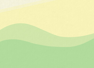 Obraz premium 緩やかな光と波のイメージ