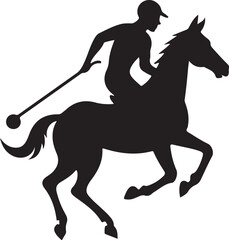 Silhouette of a horse